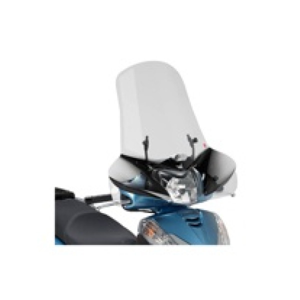 Прозора вітрове скло Givi для Yamaha D’elight 125 (17 > 18) кронштейн у комплекті