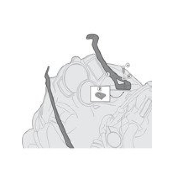Кріплення GIVI до скла 5107DT BMW F 700 GS 13-17