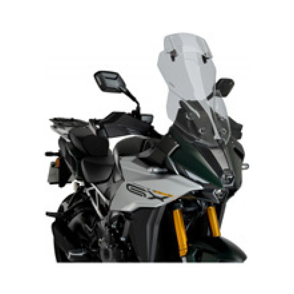 Мотоциклетний туристичний екран PUIG Suzuki GSX-S1000GX (24-) з дефлектором легке затемнення