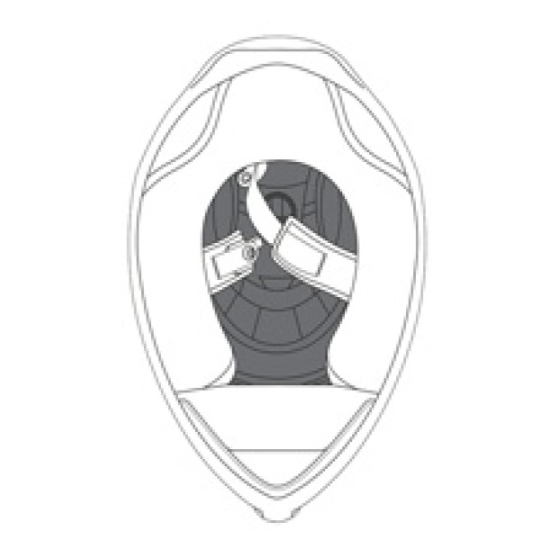 Вкладиш AGV для шолома K1 чорний