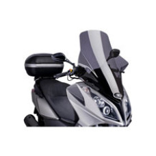 Скло PUIG V-Tech Touring для Kymco DOWNTOWN 125i / 300i, GRAND DINK 125 / 300, SUPERDINK 125i / 300I / 350i, X-TOWN 125 / 300 сильно затемнене