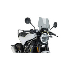 Вітрове скло PUIG для Husqvarna Svartpilen 401 / VITPILEN 401 (17-), SVARTPILEN 125 (21-) легке затемнене