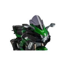 Спортивний екран PUIG для Kawasaki Ninja H2 SX (18-), H2 SX SE (22-) сильно затемнений