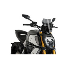 Вітрове скло PUIG Naked New Generation для Ducati DIAVEL 1260 / S (19-) сильно затемнене