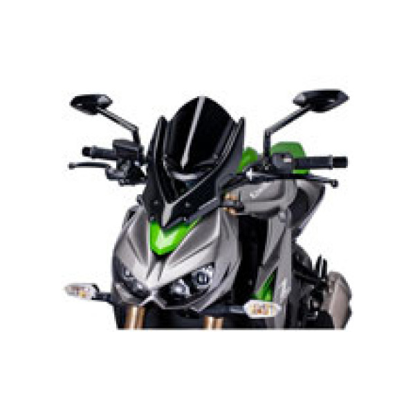 Обтічник PUIG Touring для Kawasaki Z1000 (14-20), Z1000R (17-21) чорний