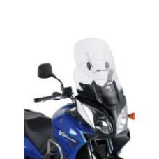 Регульоване мотоциклетне вітрове скло Kappa Suzuki DL 1000 V-Strom (02-11)/ DL 650 V-Strom (04-11)/ Kawasaki KLV 1000 (04-09) прозоре кронштейн в комплекті
