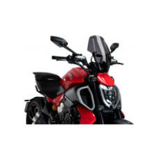 Мотоциклетний туристичний обтічник PUIG Naked New Generation Ducati Diavel V4 (24-) сильно затемнений
