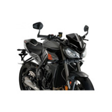 Спортивний мотоциклетний обтічник PUIG Naked New Generation Triumph Street Triple 765 R/ RS (23-) сильно затемнений