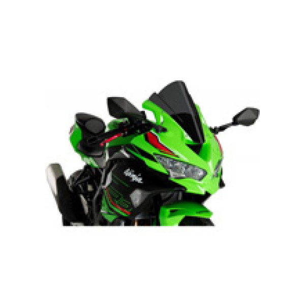Спортивний мотоциклетний щиток PUIG Z-Racing Kawasaki ZX-4R/ RR Ninja (24-) сильно затемнений