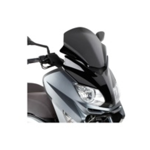 Спортивний щиток чорний Givi для Yamaha X-MAX 125-250 (10 > 13)