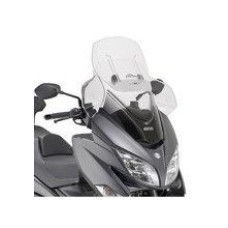 Мотоциклетний екран Givi Airflow регульований для Suzuki Burgman 400 (17-) прозорий