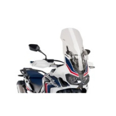 Туристичний щиток + зміцнення PUIG для Honda CRF1000L Africa Twin / Adventure Sports прозорий