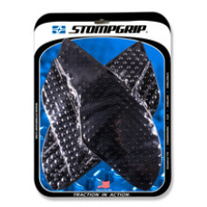 Бокові накладки на бак Volcano Stompgrip для Suzuki SV 650 (16-) / S (16-20) / X (19-20) чорні