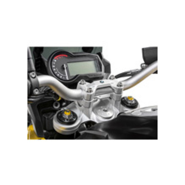 Підвищення керма type 45 Touratech для BMW F850GS/ ADV/ F900R/ XR/ F900GS/ ADV сріблясте 20mm