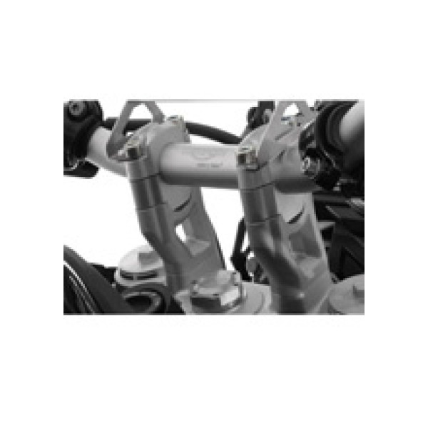 Підвищення керма Touratech для Triumph Tiger 900/ 800/ XC/ XCx/ XR/ XRx/ Tiger Explorer сріблясте 20mm