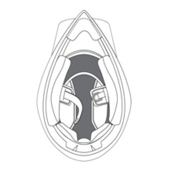 Вкладка AGV для шолома AX9
