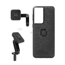 Комплект для мотоцикла: чохол Peak Design Mobile Everyday Case для моделі Samsung Galaxy S21 Ultra + кріплення для мотоцикла