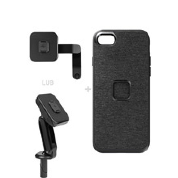 Комплект для мотоцикла: чохол Peak Design Mobile Everyday Case для моделі iPhone SE 3 + кріплення для мотоцикла