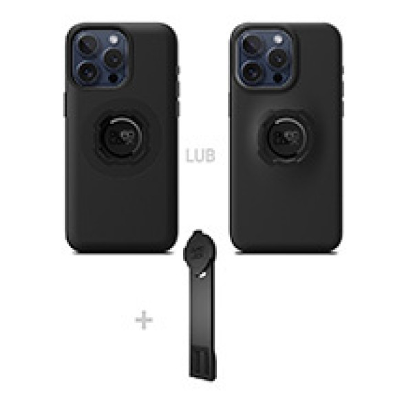 Комплект: чохол для телефону iPhone 16 Pro Max + адаптер для штативу Quad Lock