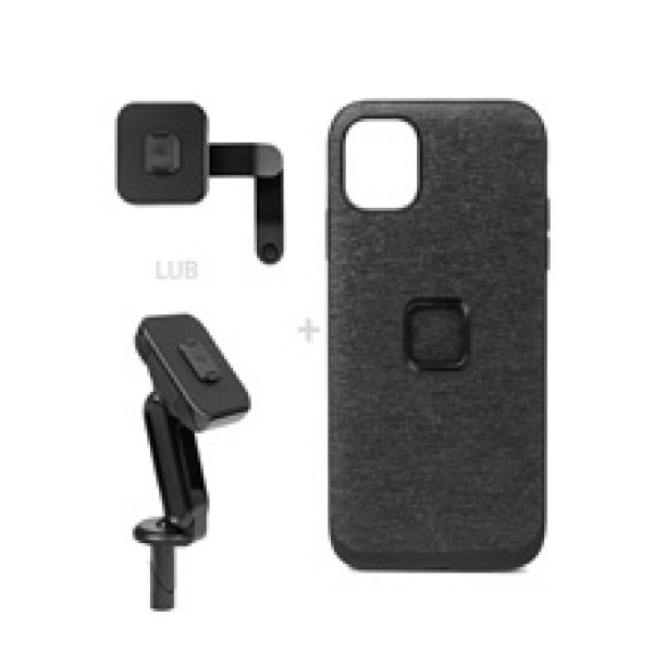 Комплект для мотоцикла: чохол Peak Design Mobile Everyday Case для моделі iPhone 11 Pro + кріплення для мотоцикла