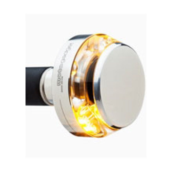 Лівий LED покажчик повороту Motogadget mo.blaze disc сріблястий