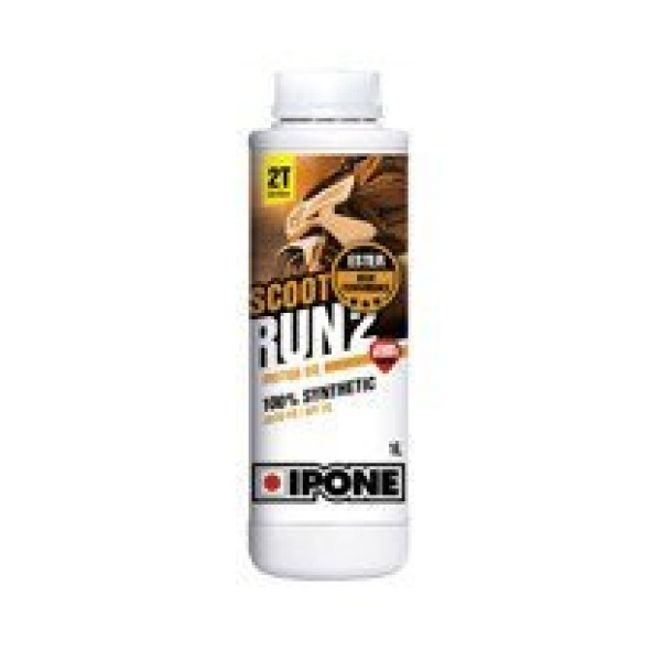 IPONE SCOOT RUN 2 2T олія для дозаточника 100% синтетика 1л