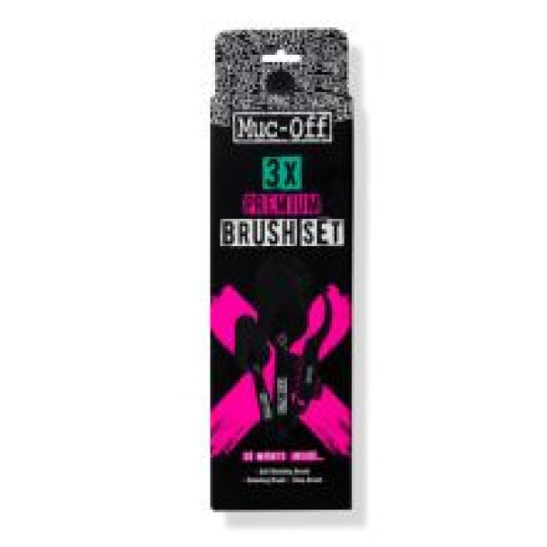 Muc-Off 3x Premium Brush Kit - набір щіток