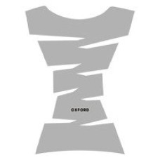 Наклейка на бак Oxford Jagged срібна