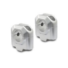 Комплект підвищення керма SW-MOTECH Honda, Benelli, KTM, Suzuki, Yamaha (обрані моделі) H: 30mm срібний