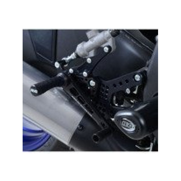 регулювані підножки (набір) R&G для Yamaha YZF-R6 (06-16)