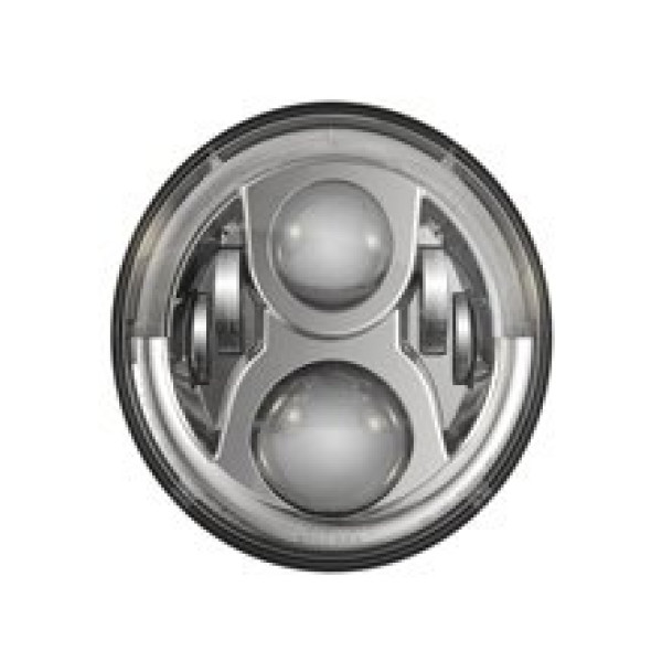 Рефлектор світла ближнього і дальнього з DRL 8700 EVO 2 PRO LED J.W. SPEAKER 18cm срібний + кріплення до Triumph SPEED TRIPLE 1050 (11-15)
