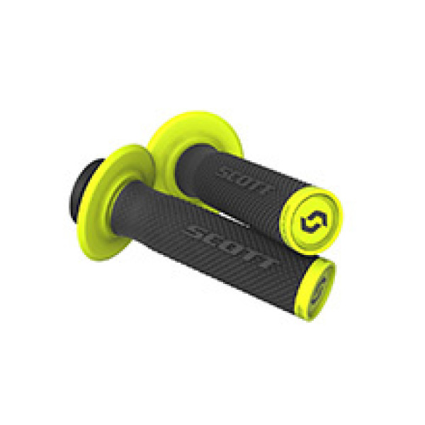 Манетки ендуро Scott SX II Lock On чорні-жовті