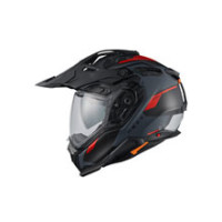 Шолом adventure Nexx X.Wed 3 Keyo сірий-червоний матовий