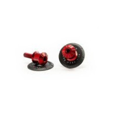 Ролики важеля PUIG для мотоциклів Aprilia / Yamaha / Ducati 899/959 Panigale/Monster 821/Triumph (M6 - червоний PRO)