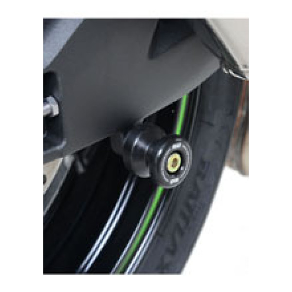 Ролики важеля R&G для Kawasaki ZX10-R (16-21), ZX-10RR (21), Suzuki SV650 Unfaired (16-17), SV650X (18-20) чорні