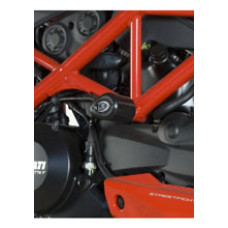 Краш-пади Aero R&G для Ducati 848 Streetfighter (12-15) чорні