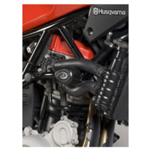Краш-пади Aero R&G для Husqvarna Nuda 900 / R (12) чорні