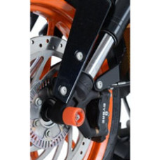 Слайдери переднього підвішування R&G для Husqvarna Svartpilen / Vitpilen, KTM Duke / RC помаранчеві