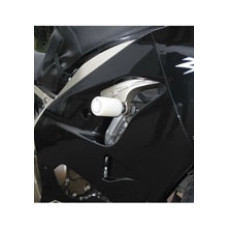 Краш-пади R&G для Kawasaki ZX9-R F (02-03) білі