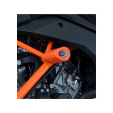 Краш-пади Aero R&G чорні для KTM 125 Duke (11-20), 200 Duke (12-20), 390 Duke (13-20)