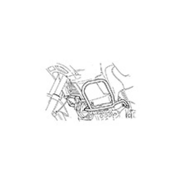 Гмол двигуна Hepco&Becker для Cagiva Elefant 750 i.e. /GT /AC /900 i.e. /GT (94-96) чорний