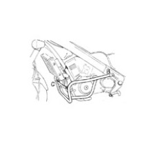 Гмол двигуна Hepco&Becker для Honda NTV 650 (88-98) чорний