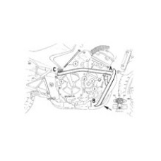 Гмоли - хром Hepco&Becker для Honda CB 600 F Hornet 03-06