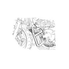 Гмоли - чорні Hepco&Becker для Honda CB 900 Hornet 02-05