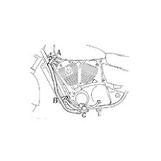 Гмол двигуна Hepco&Becker для Honda VT 1100 C3 Shadow (98-01)