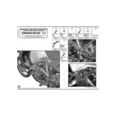 Гмоли двигуна Kappa Kawasaki KLR 650 Enduro (07-21) чорні