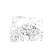 Гмоли - чорні Hepco&Becker для Kawasaki KLV 1000 04-05