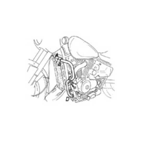 Гмол двигуна Hepco&Becker для Suzuki VZ 800 Marauder (96-03) хром