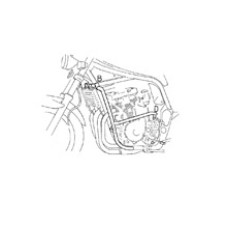 Гмоли - чорні Hepco&Becker для Suzuki GSF 1200 S / N Bandit -00