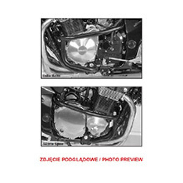 Гмоли - хром Hepco&Becker для Suzuki GSF 1200 / S Bandit 06-
